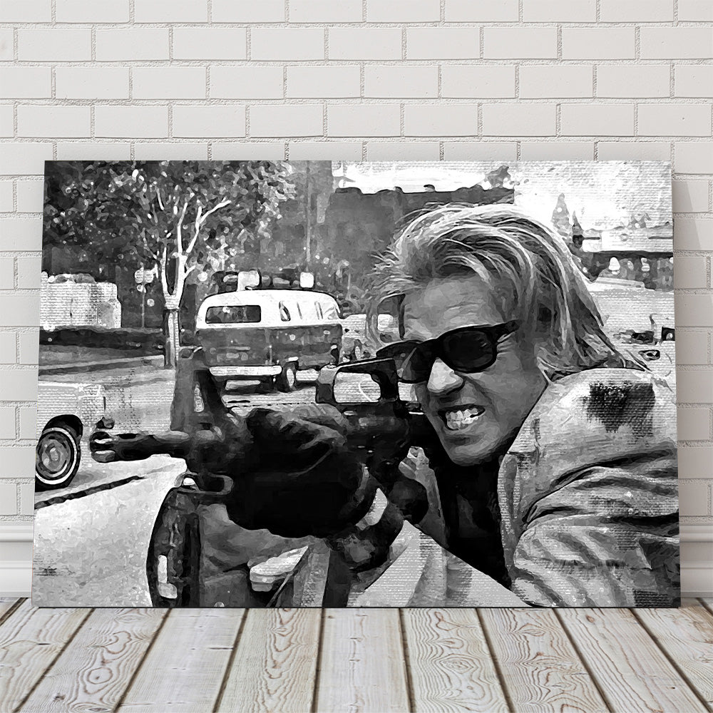Heat Grayscale Wall Art