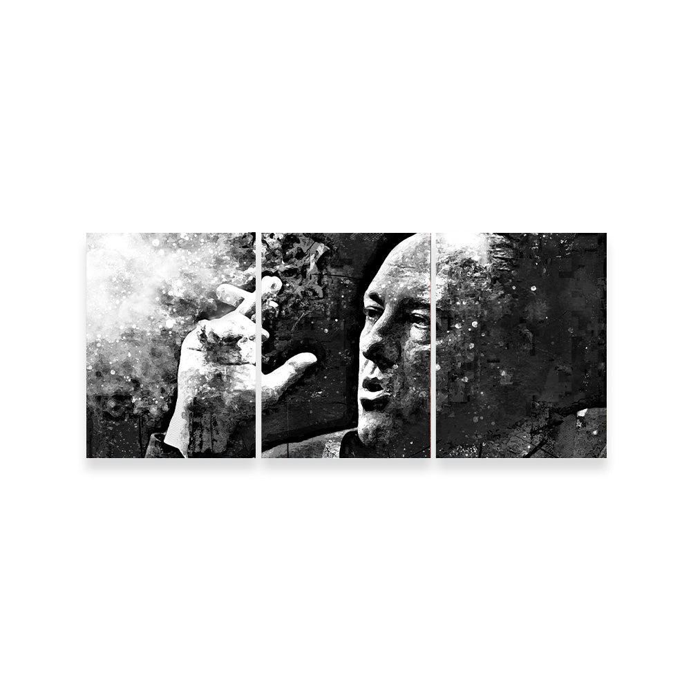 Tony Soprano Grayscale Wall Art