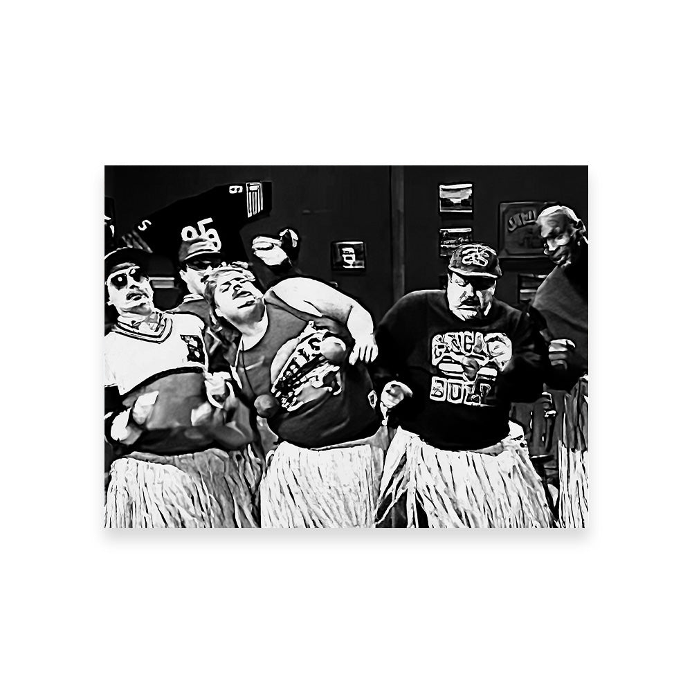 Bill Swerski’s Super Fans & Jordan Grayscale Wall Art