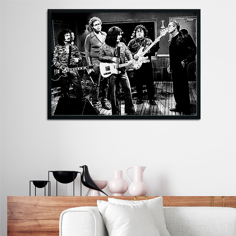 I Need More Cowbell Grayscale Wall Art