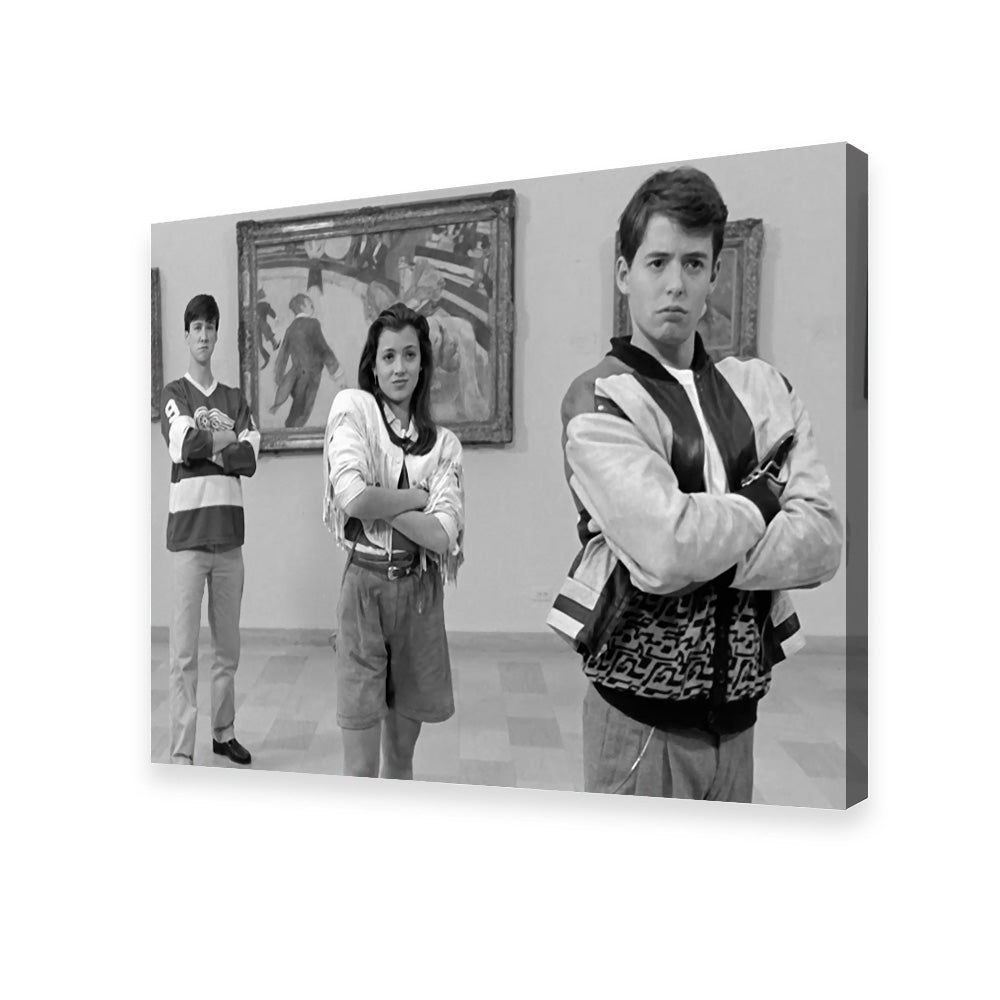 Bueller Grayscale Wall Art