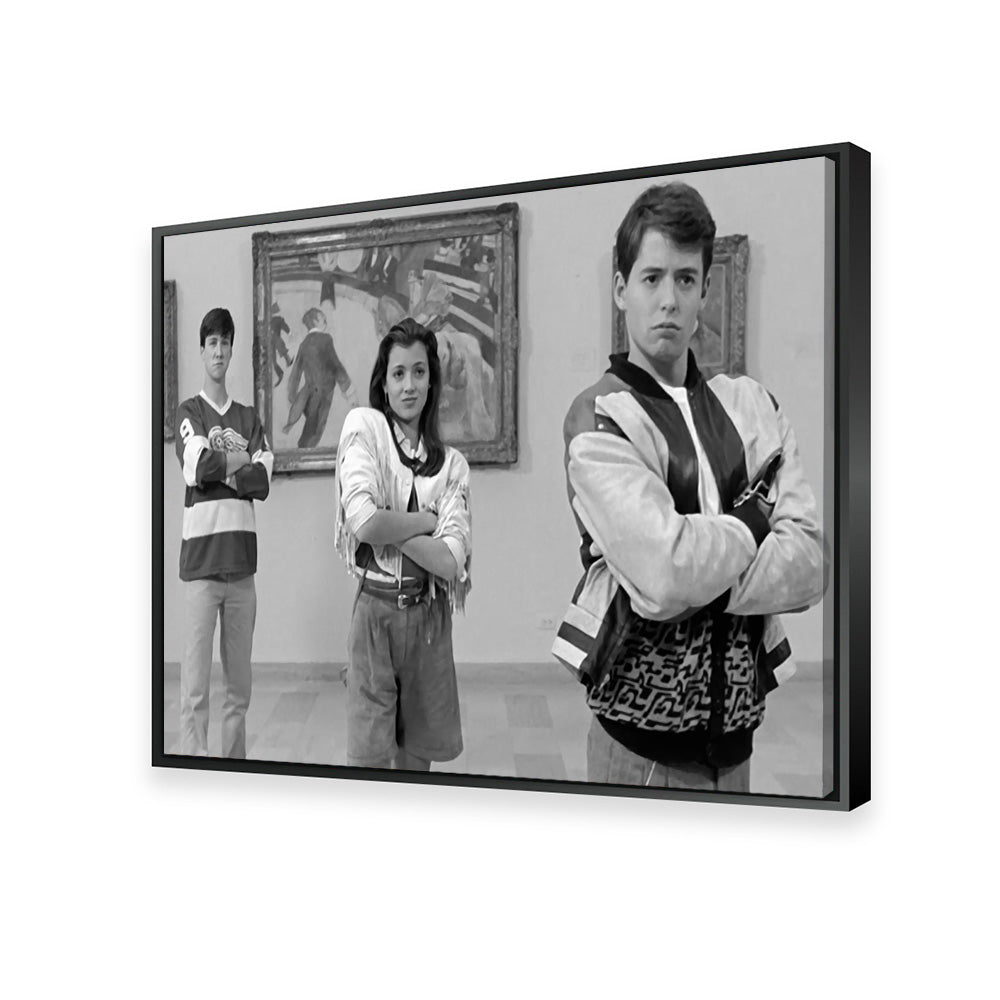 Bueller Grayscale Wall Art