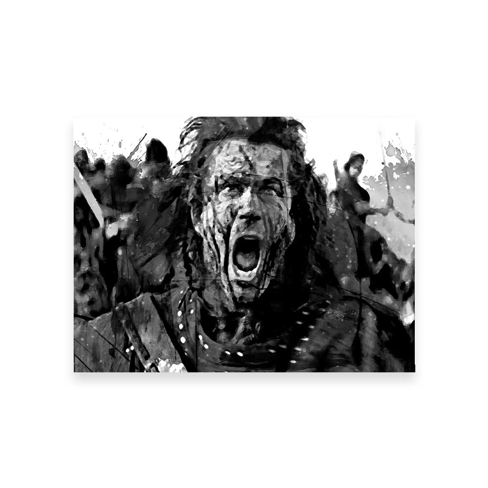 Wallace Grayscale Wall Art