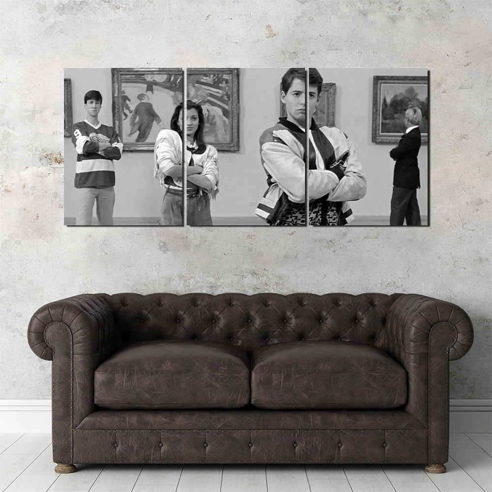 Bueller Grayscale Wall Art