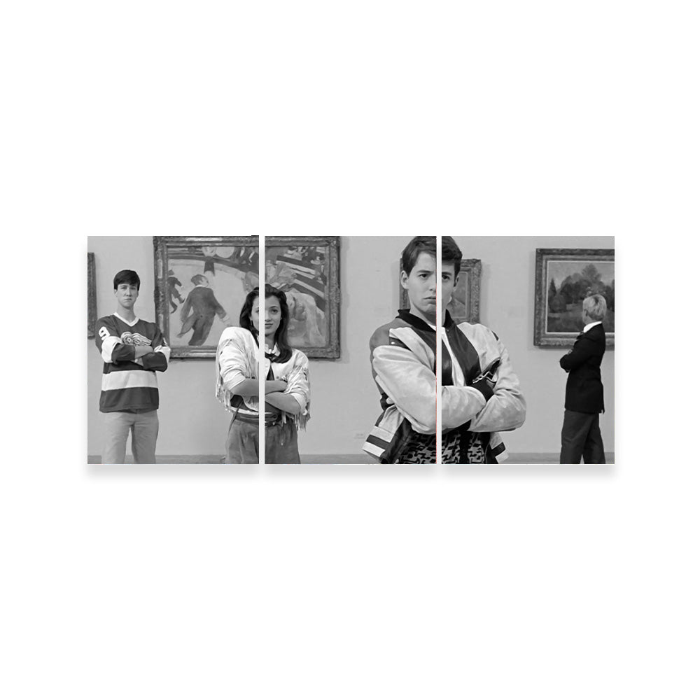 Bueller Grayscale Wall Art