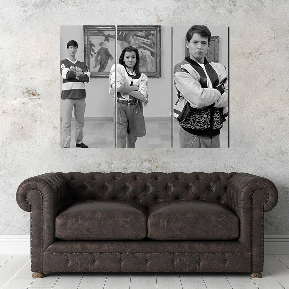 Bueller Grayscale Wall Art