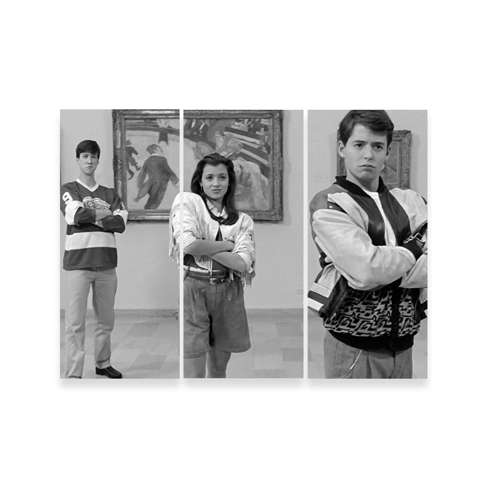 Bueller Grayscale Wall Art