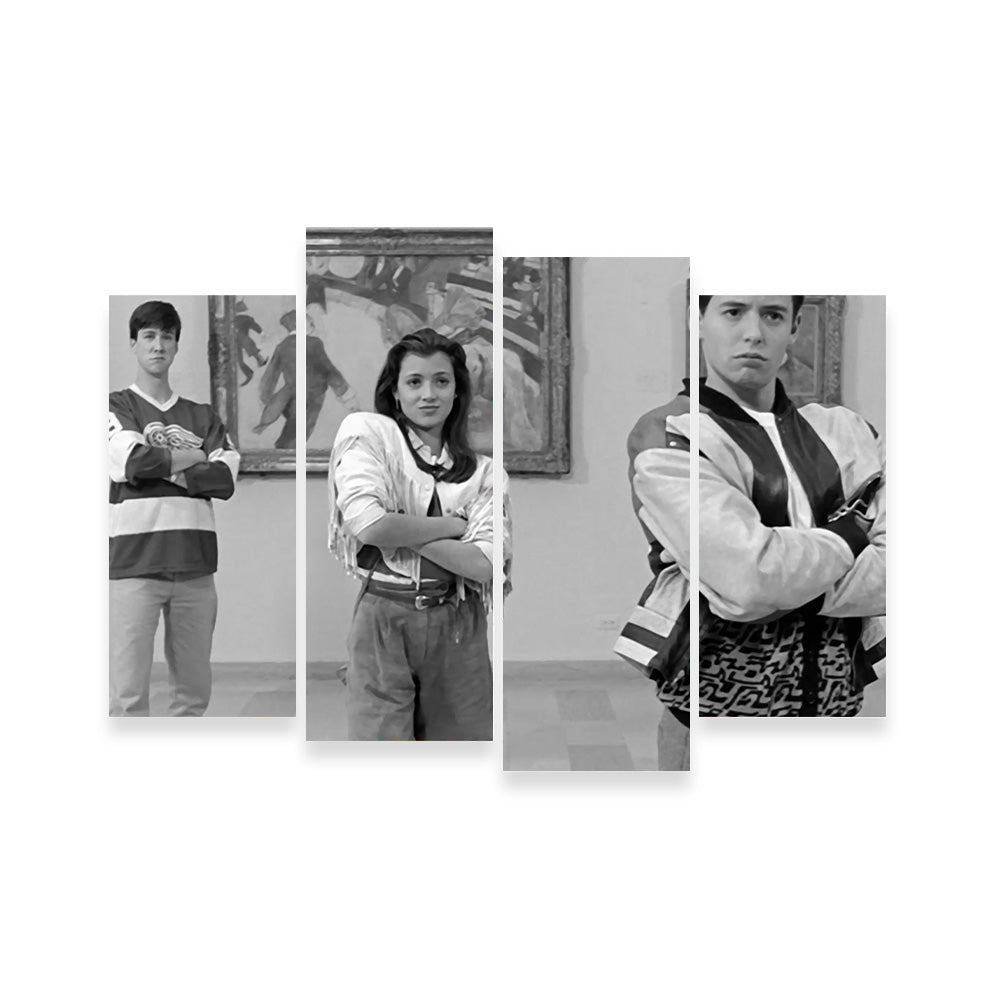 Bueller Grayscale Wall Art