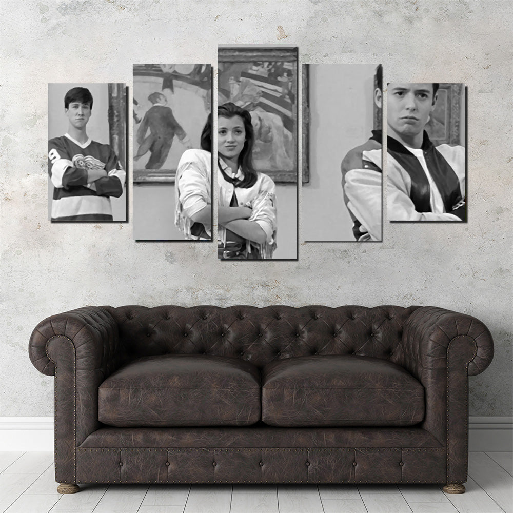 Bueller Grayscale Wall Art