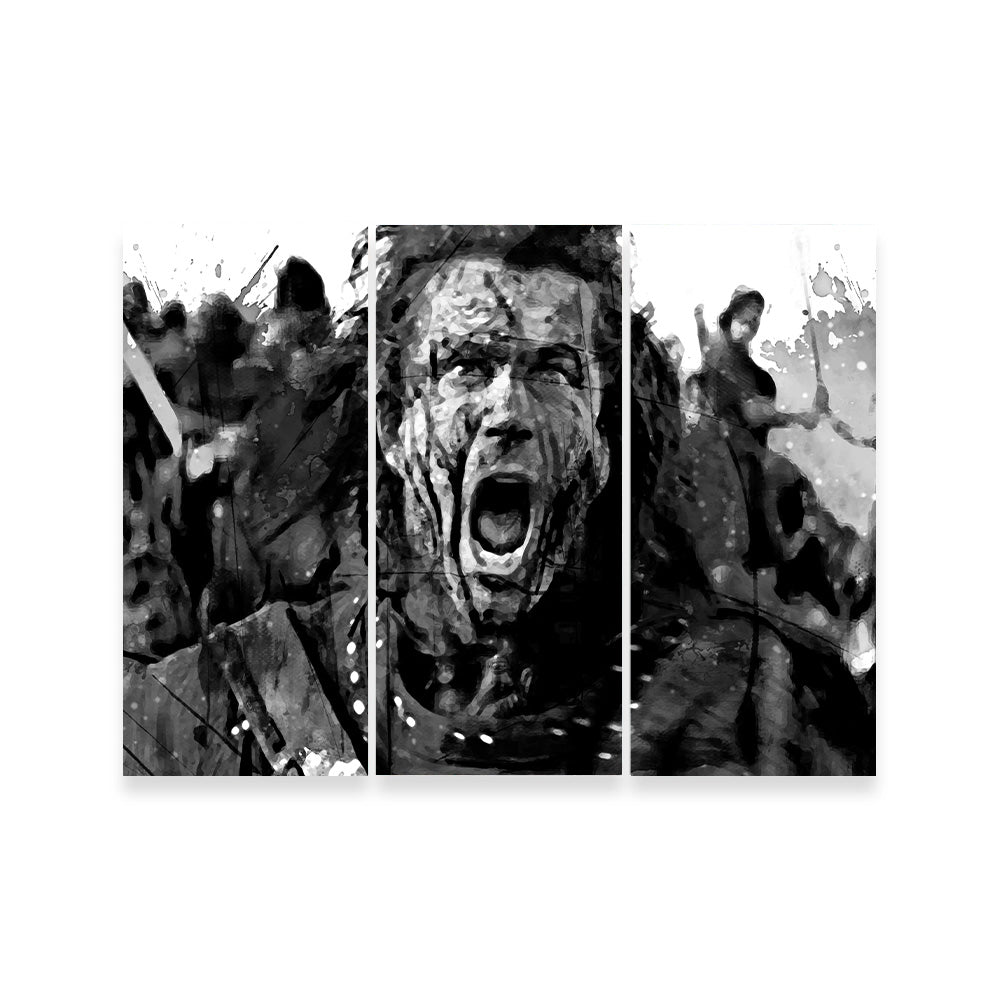 Wallace Grayscale Wall Art