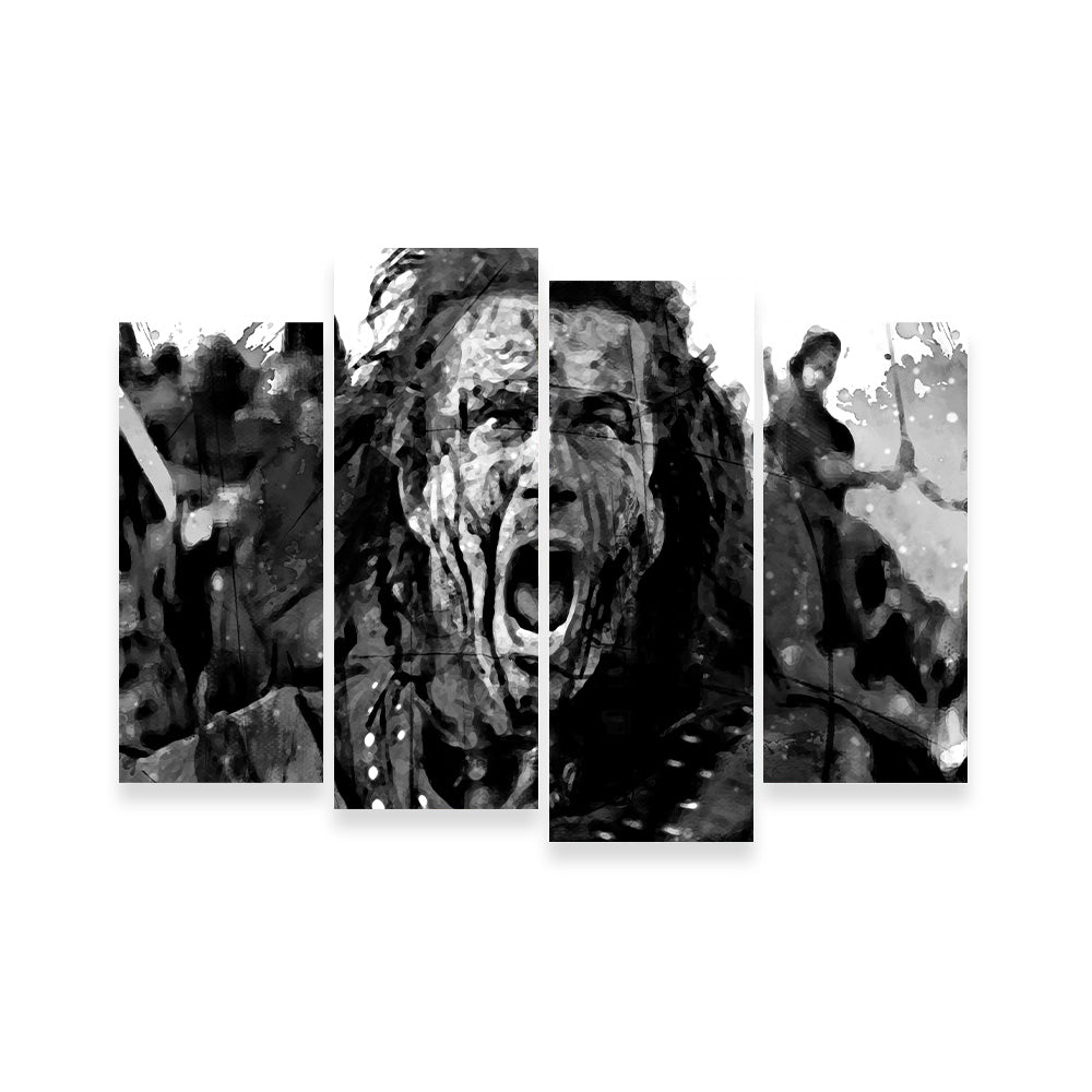 Wallace Grayscale Wall Art