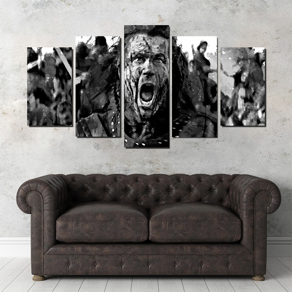 Wallace Grayscale Wall Art