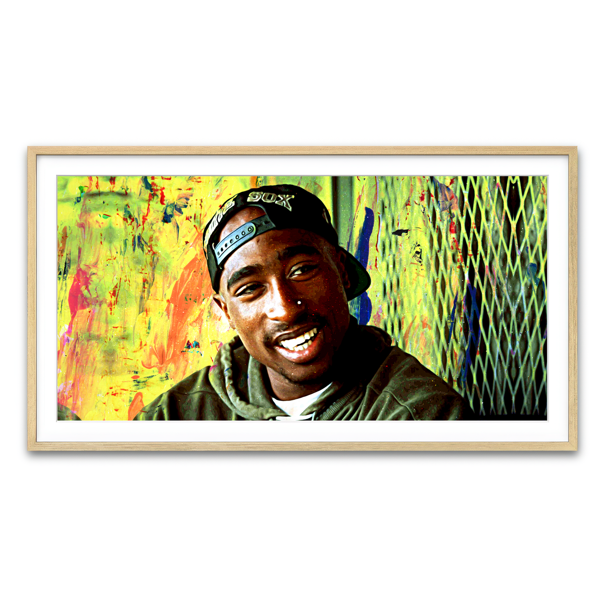 Framed Print 2x1 Natural
