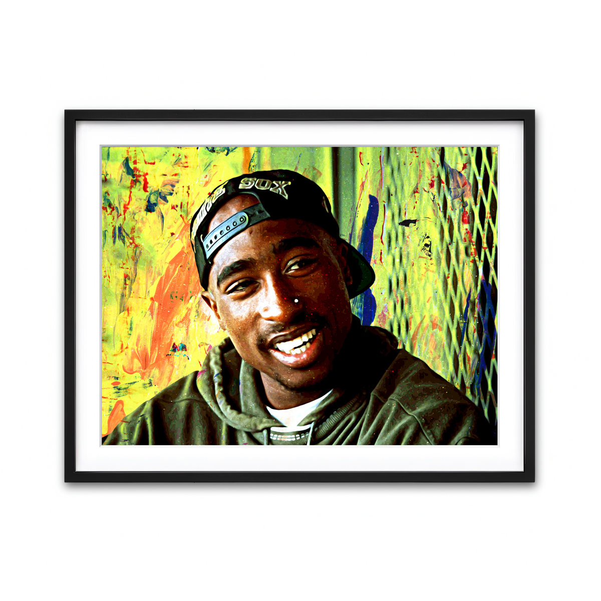 Framed Print 4x3 Black