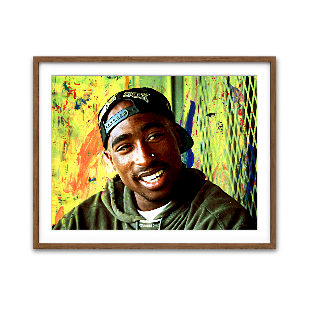 Framed Print 4x3 Walnut