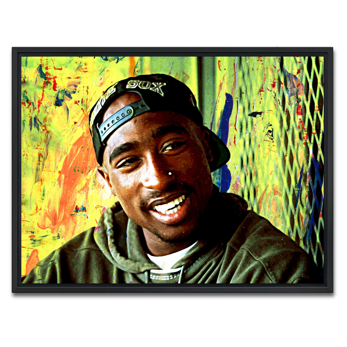 AUTO-MOCKUP WHITE | 2pac | 1 Piece | Black Frame | group=4x3