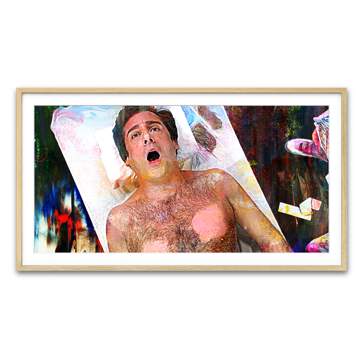 Framed Print 2x1 Natural