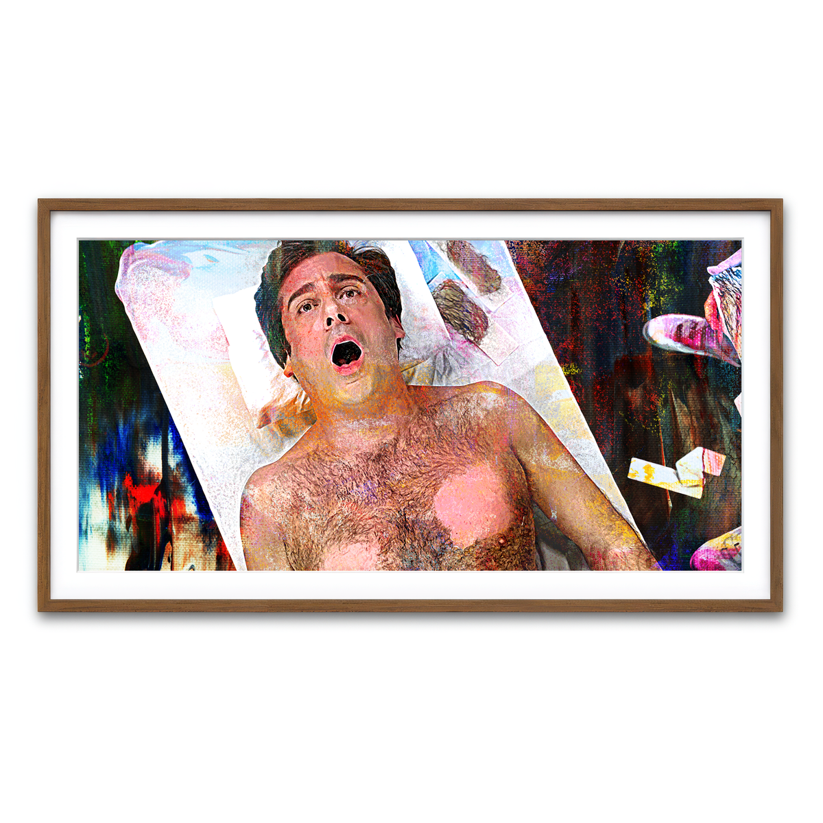 Framed Print 2x1 Walnut