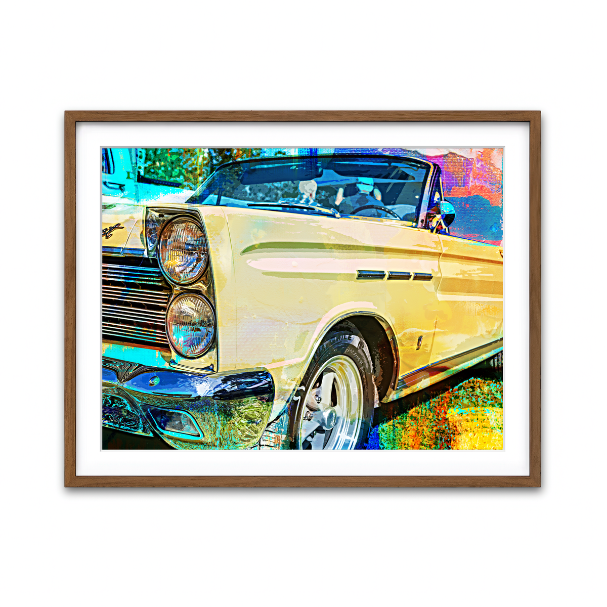 Framed Print 4x3 Walnut