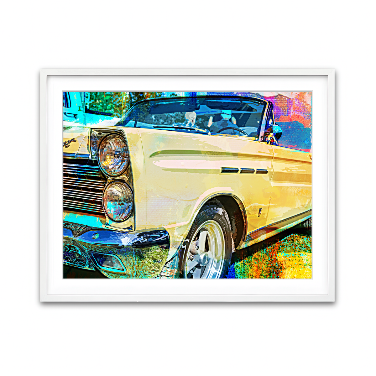 Framed Print 4x3 White