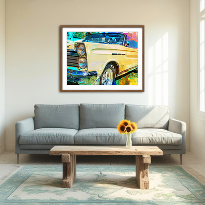AUTO-MOCKUP ROOM | '65 Caliente Convertible Wall Art
