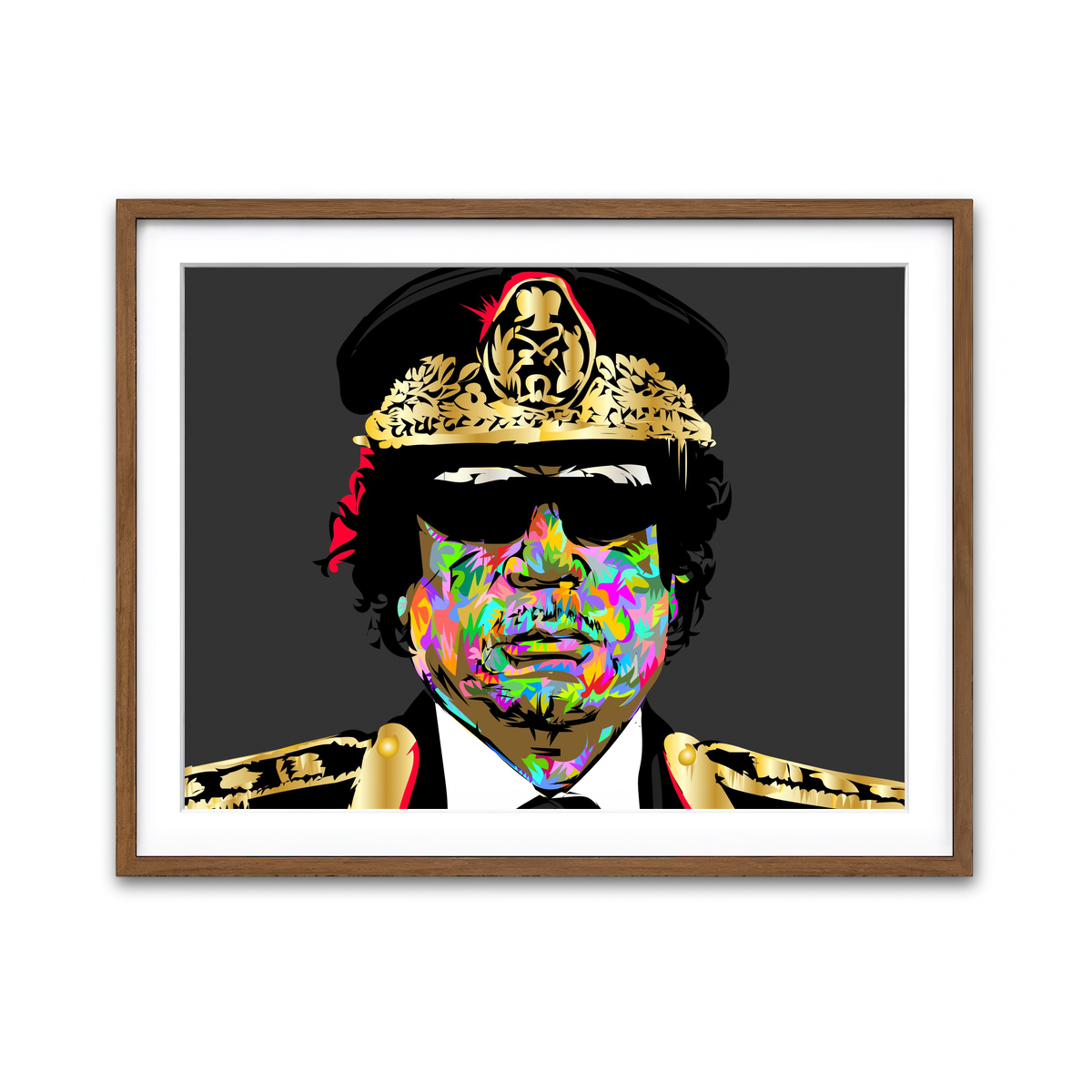 Framed Print 4x3 Walnut