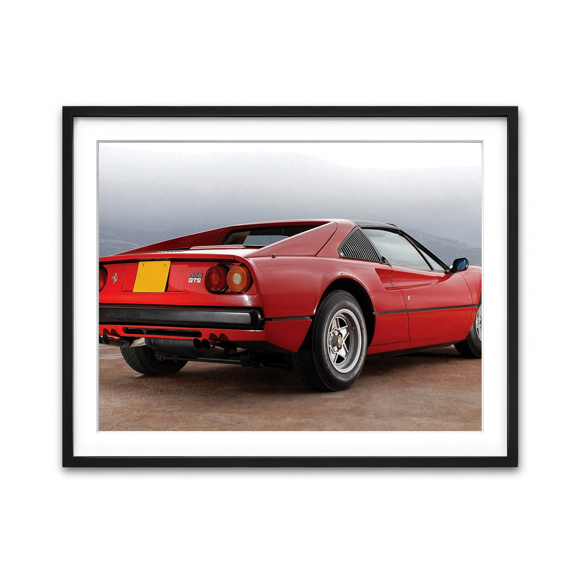 Framed Print 4x3 Black