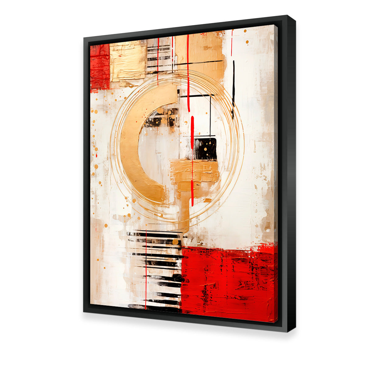 ABSTRACT ART Atmospheric Excitement Wall Art