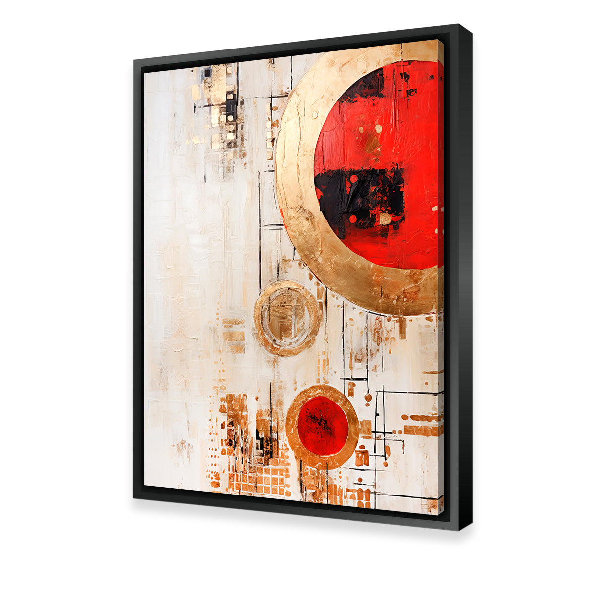 ABSTRACT ART Christmas ornaments Wall Art