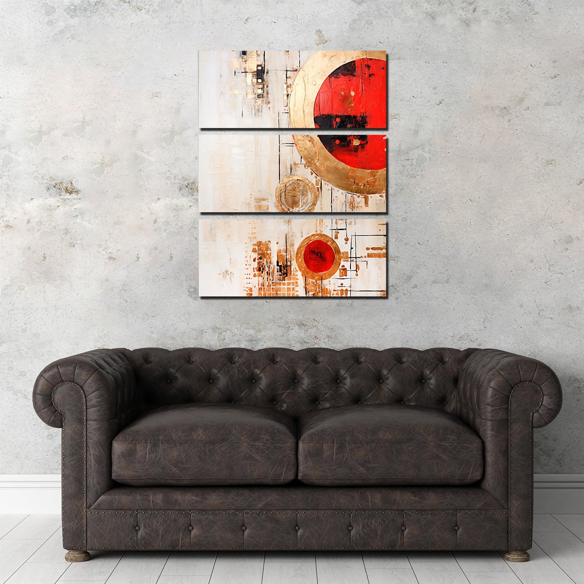 ABSTRACT ART Christmas ornaments Wall Art