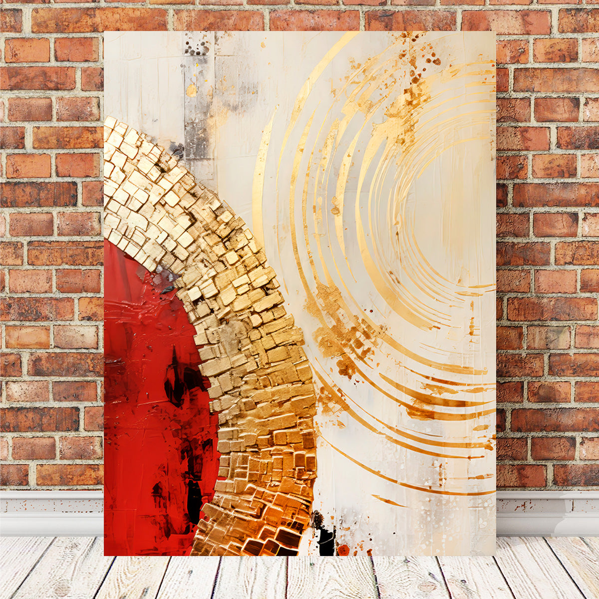 ABSTRACT ART Contact Wall Art