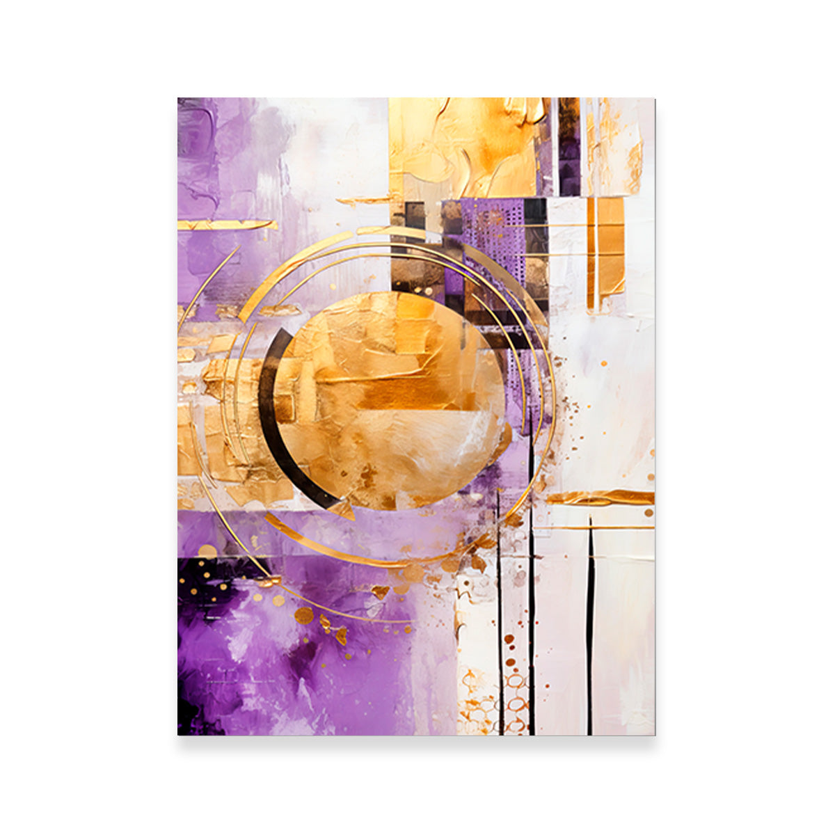 ABSTRACT ART Happiness Wall Art