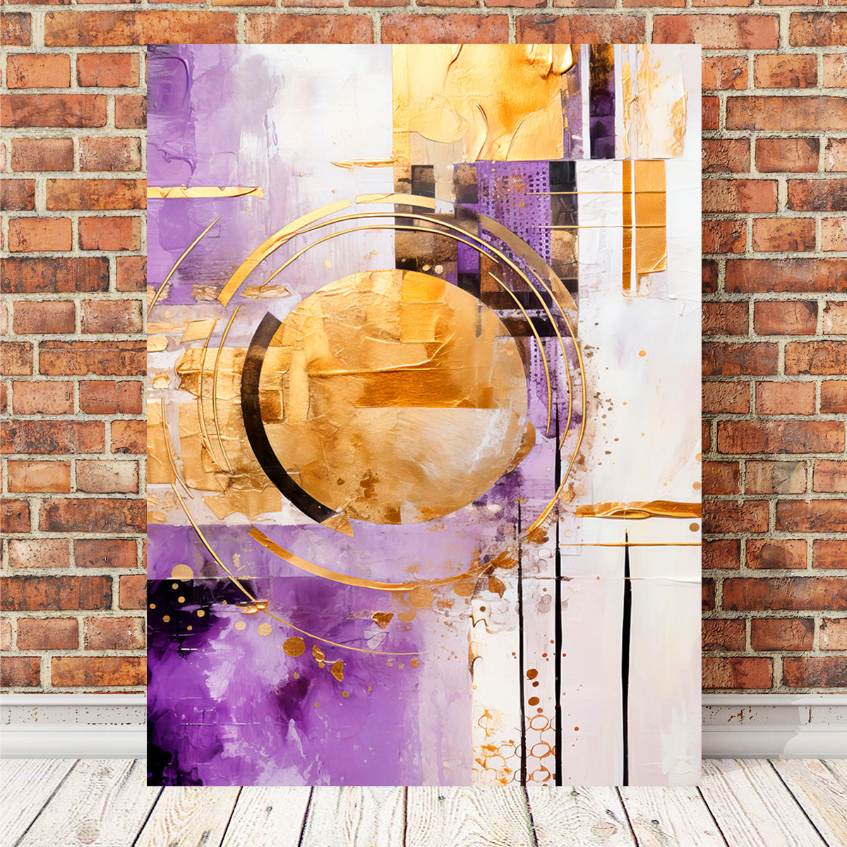 ABSTRACT ART Happiness Wall Art