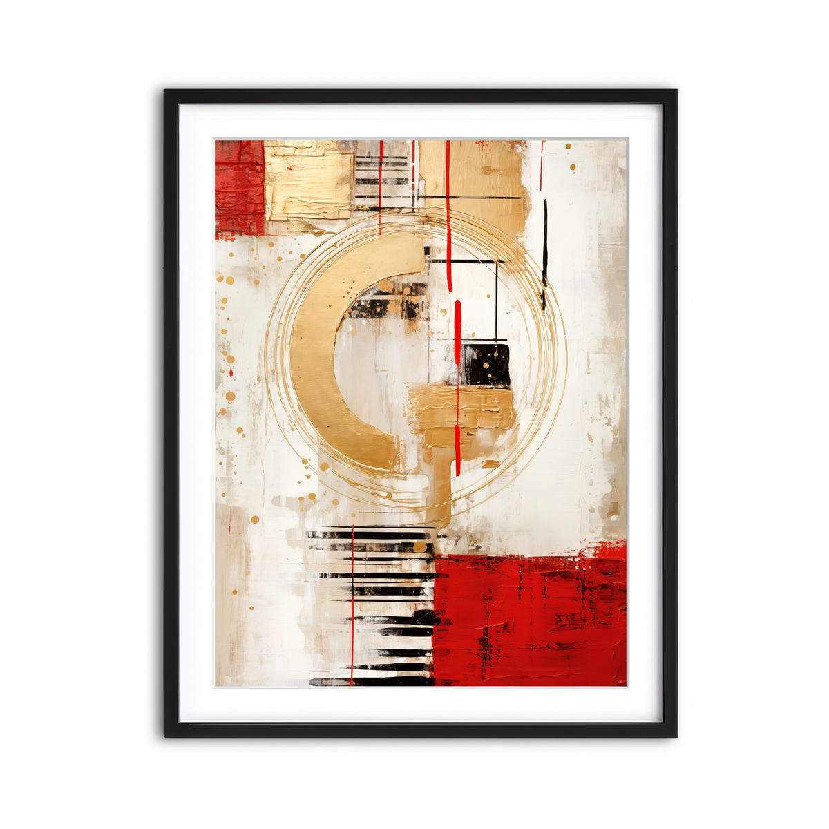Framed Print 3x4 Black