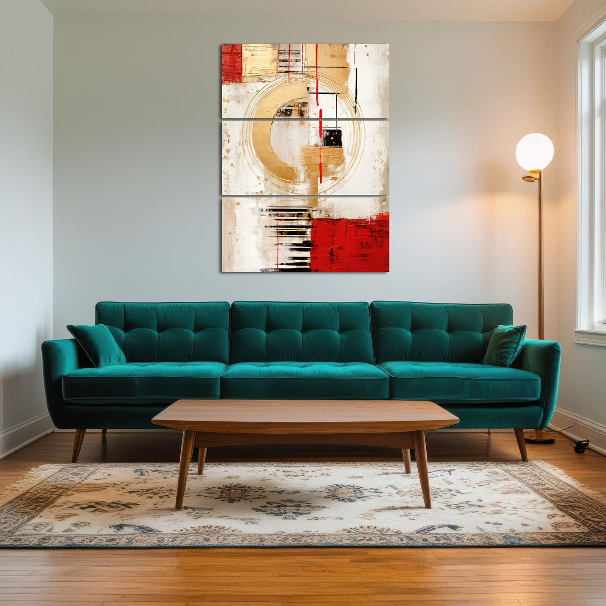 AUTO-MOCKUP ROOM | ABSTRACT ART Atmospheric excitement