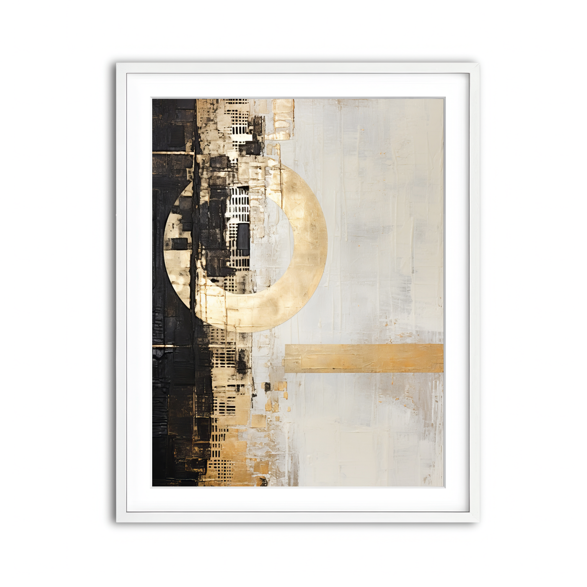 Framed Print 3x4 White