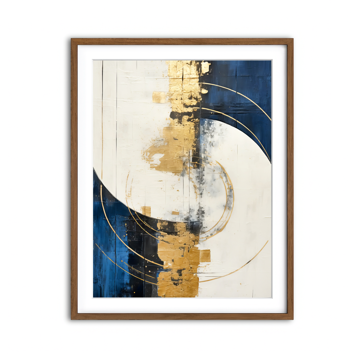 Framed Print 3x4 Walnut