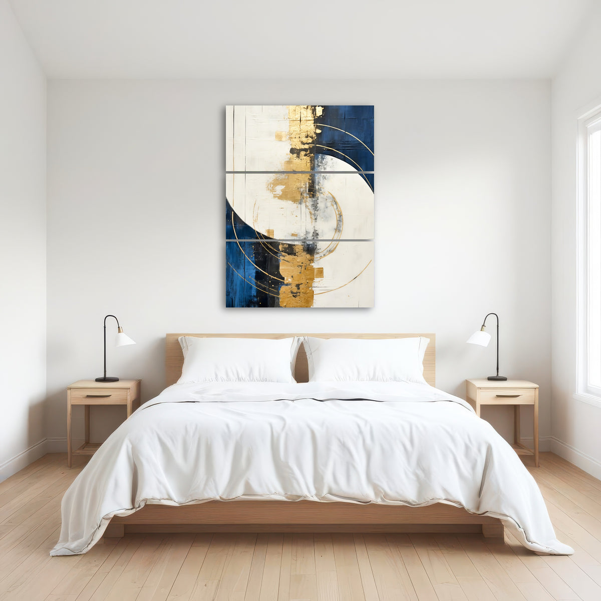 AUTO-MOCKUP ROOM | ABSTRACT ART Blazing Sun