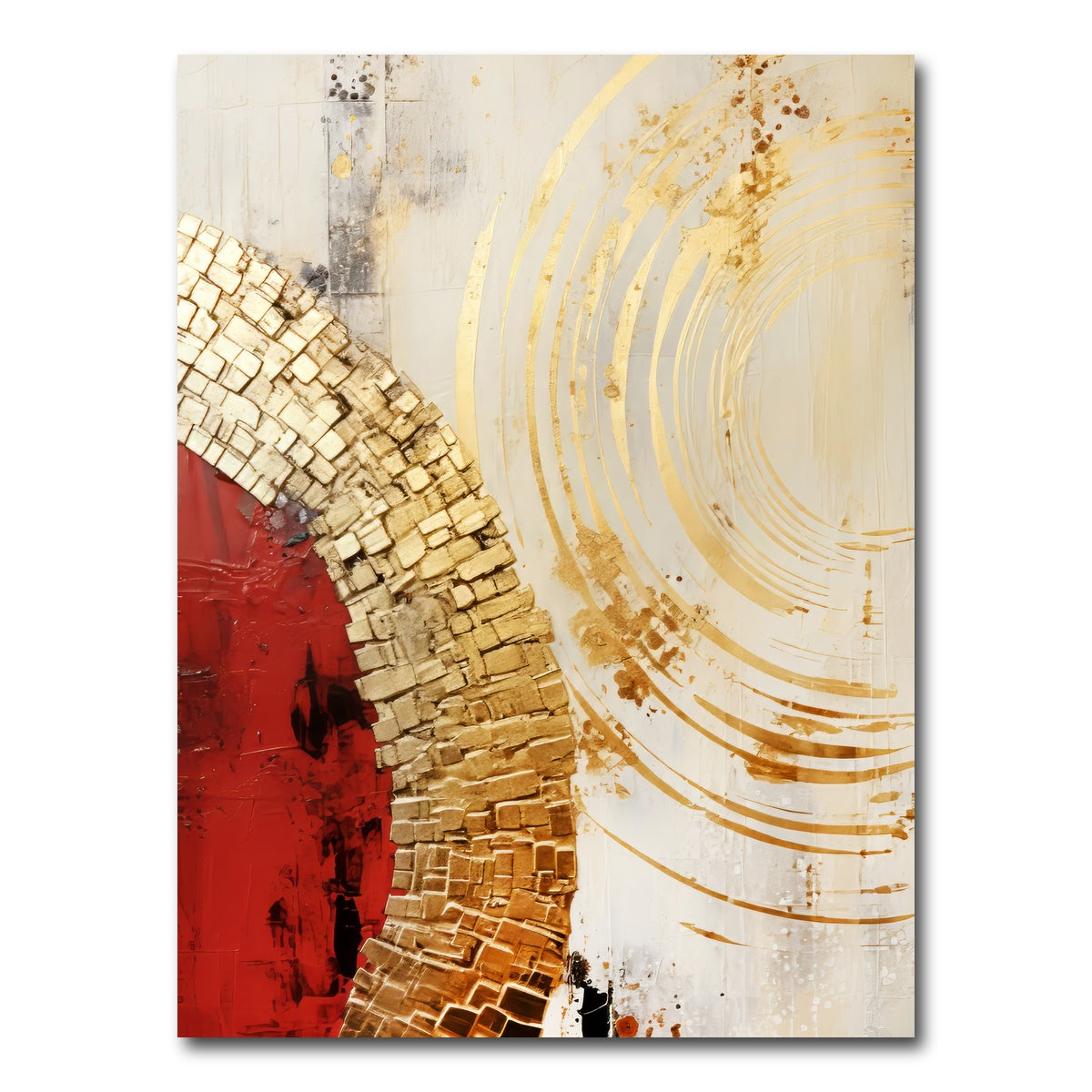 AUTO-MOCKUP WHITE | ABSTRACT ART Contact | 1 Piece | Gallery Wrap Canvas | group=3x4