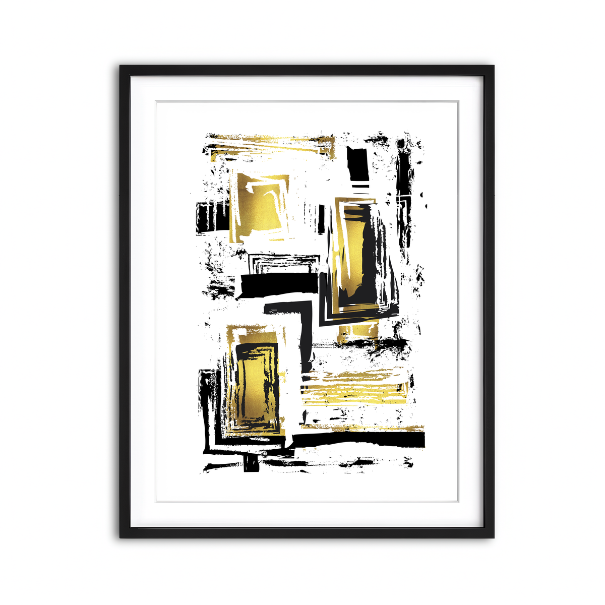 Framed Print 3x4 Black