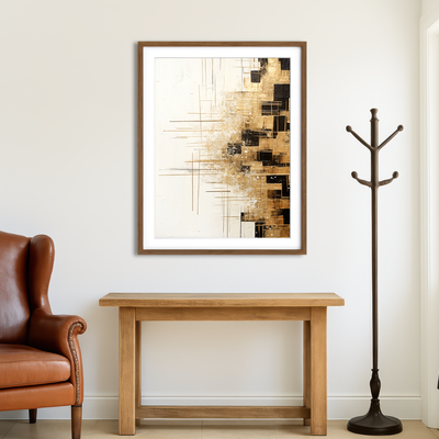 AUTO-MOCKUP ROOM | ABSTRACT ART Growth Wall Art