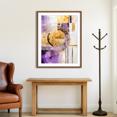 AUTO-MOCKUP ROOM | ABSTRACT ART Happiness Wall Art