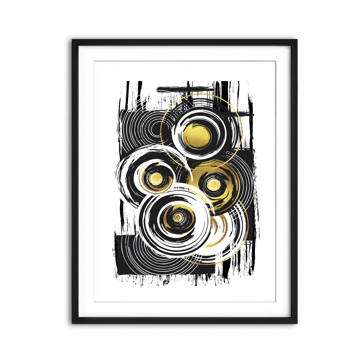 Framed Print 3x4 Black