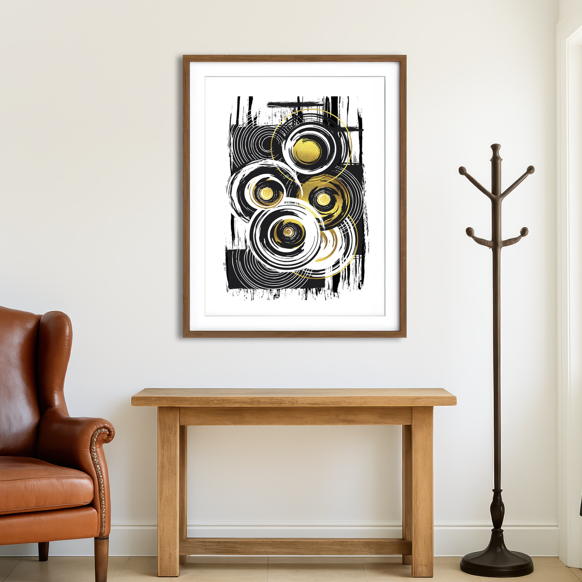 AUTO-MOCKUP ROOM | ABSTRACT ART Heavy Load Wall Art