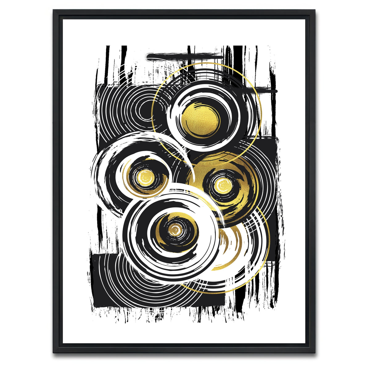 AUTO-MOCKUP WHITE | ABSTRACT ART Heavy Load | 1 Piece | Black Framed Canvas | group=3x4