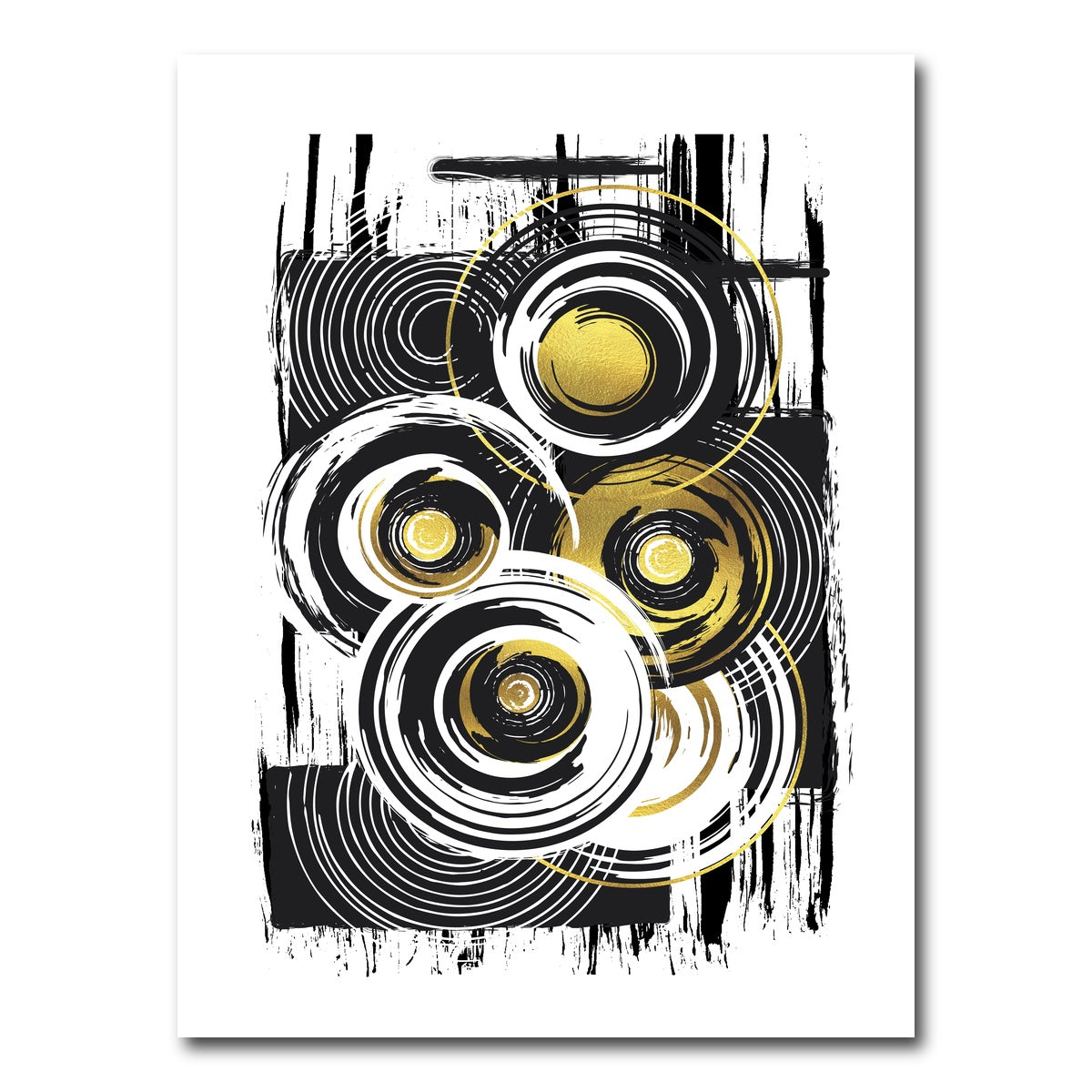 AUTO-MOCKUP WHITE | ABSTRACT ART Heavy Load | 1 Piece | Gallery Wrap Canvas | group=3x4