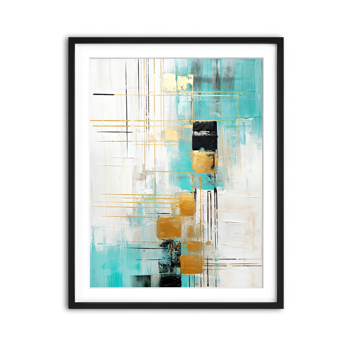 Framed Print 3x4 Black