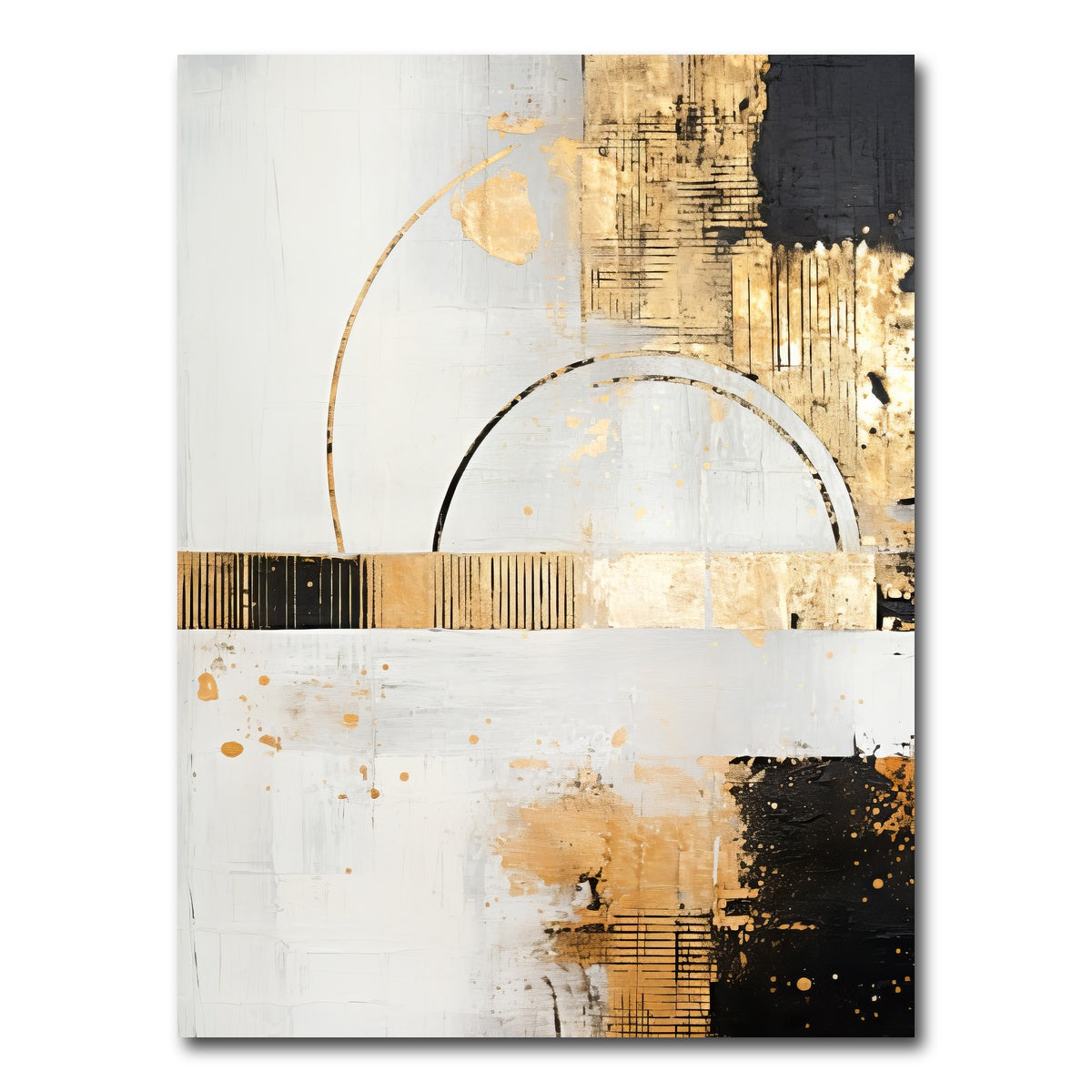 AUTO-MOCKUP WHITE | ABSTRACT ART Lightness | 1 Piece | Gallery Wrap Canvas | group=3x4