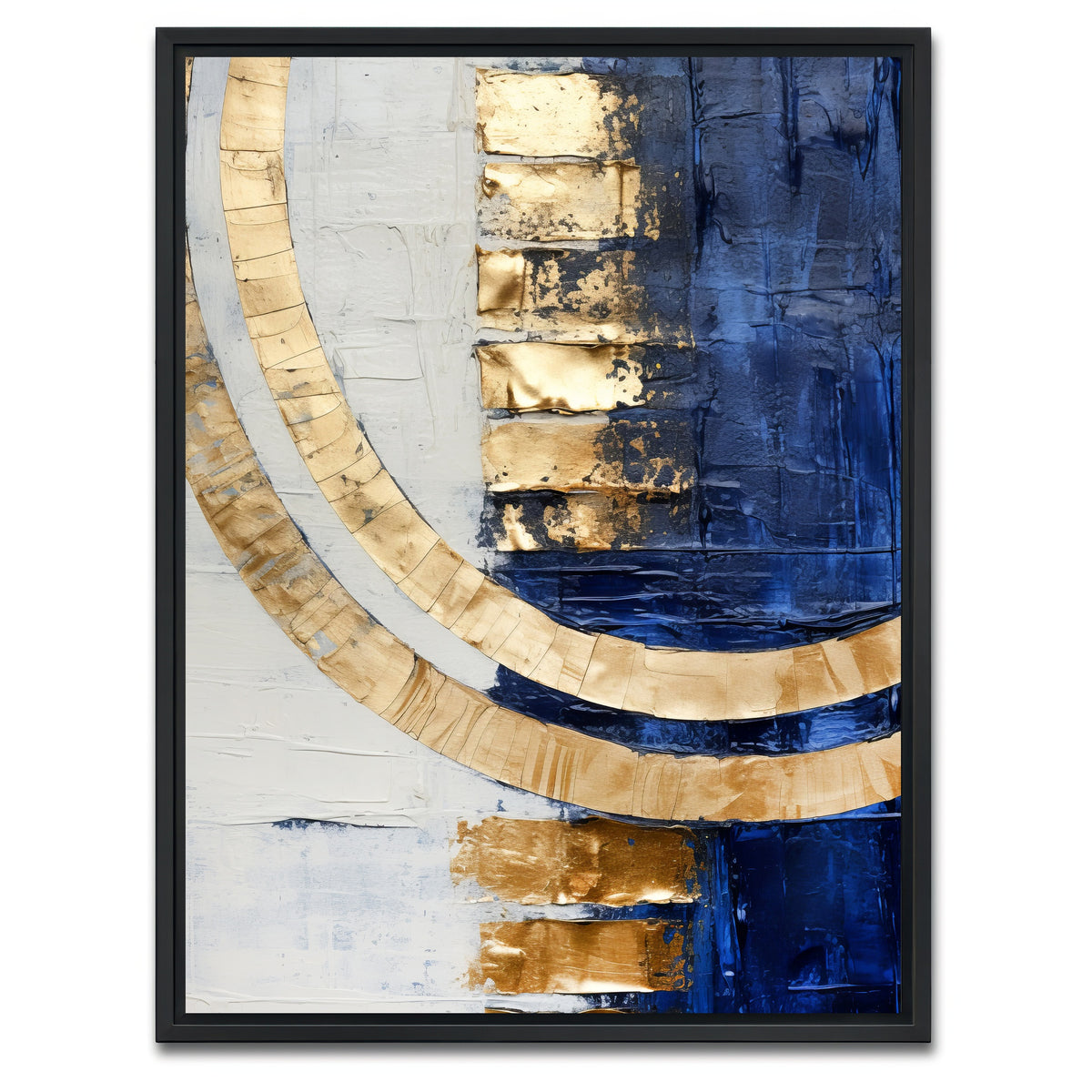 AUTO-MOCKUP WHITE | ABSTRACT ART New Day | 1 Piece | Black Framed Canvas | group=3x4