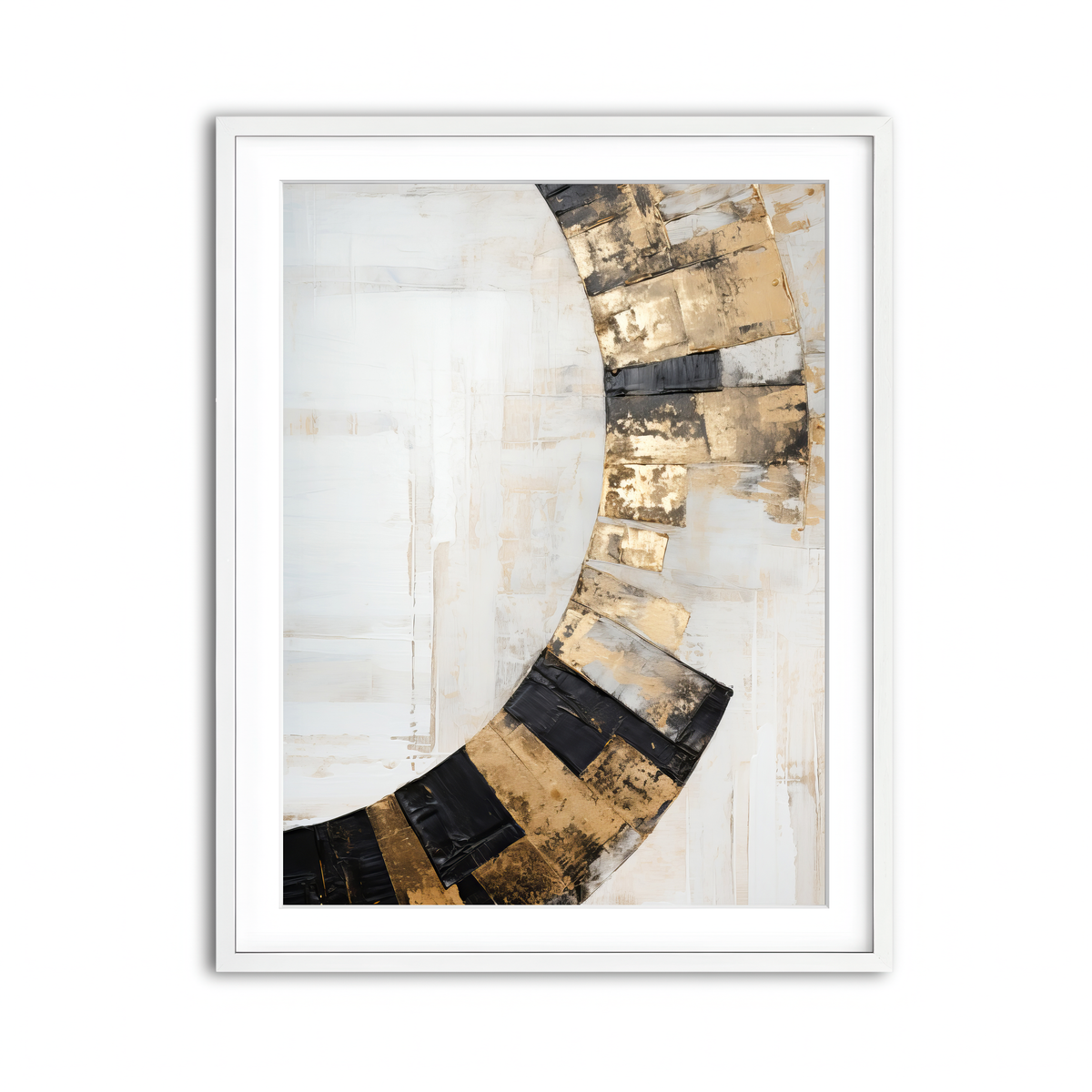 Framed Print 3x4 White